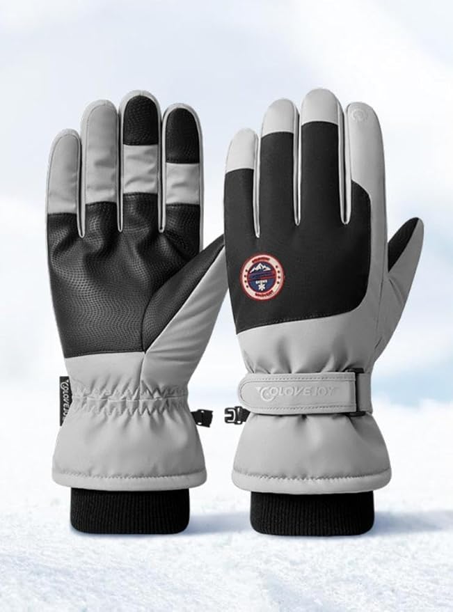 Winter Waterproof Ski Snow Warm Gloves for Women Men Windproof Cold Weather for Cycling Sports Outdoor Daily Work