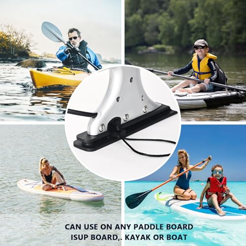 Electric Paddle Board Motor Fin, Motorized Paddleboard, Electric Paddleboard Motor, Kayak Motor, 4-Speed Remote Control, 6...