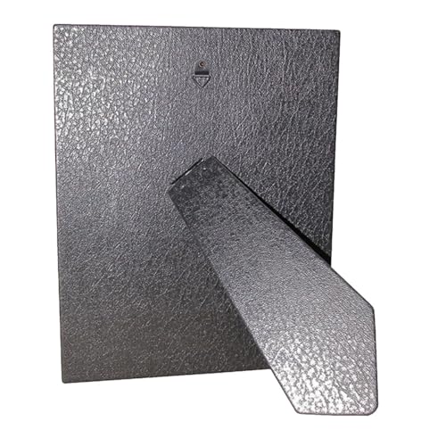 Framer Supply Premium Black Faux Leather Easel Backs – Trim-to-Fit Picture Frame Backing for Tabletop Display – Vertical/H...