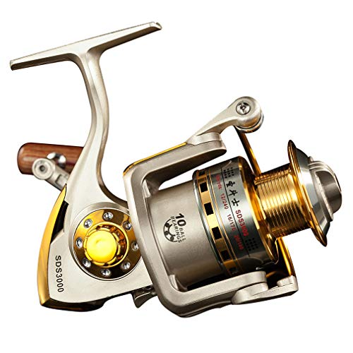 Diwa Spinning Fishing Reels for Saltwater Freshwater 1000 2000 3000 4000 5000 6000 Series Fishing Spool Left/Right Interch...