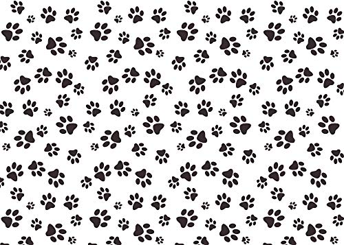 Cartoons Puppy Dog Paw Theme Photography Backdrops Kids Boys Birthday Party Banner Photo Background Newborn Baby Shower Ca...