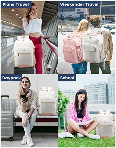 LOVEVOOK Travel Backpack for Women & Men 40L,Airline Approved Carry On Backpack Travel Essentials,TSA Carry on Luggage,Wat...