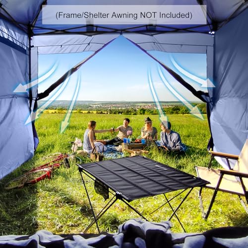 KAMPKEEPER 5pcs Sidewalls for 10X10 Commercial Instant Canopy Tent, SUV Tailgate Sidewalls
