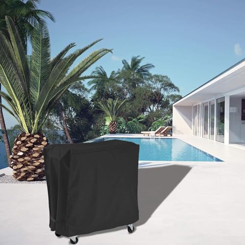 AKEfit Patio Cooler Cart Cover,Waterproof Ice Chest Cart Cover Fits 65-80 Quart Patio Party Ice Chest Rolling Cooler,43''L...
