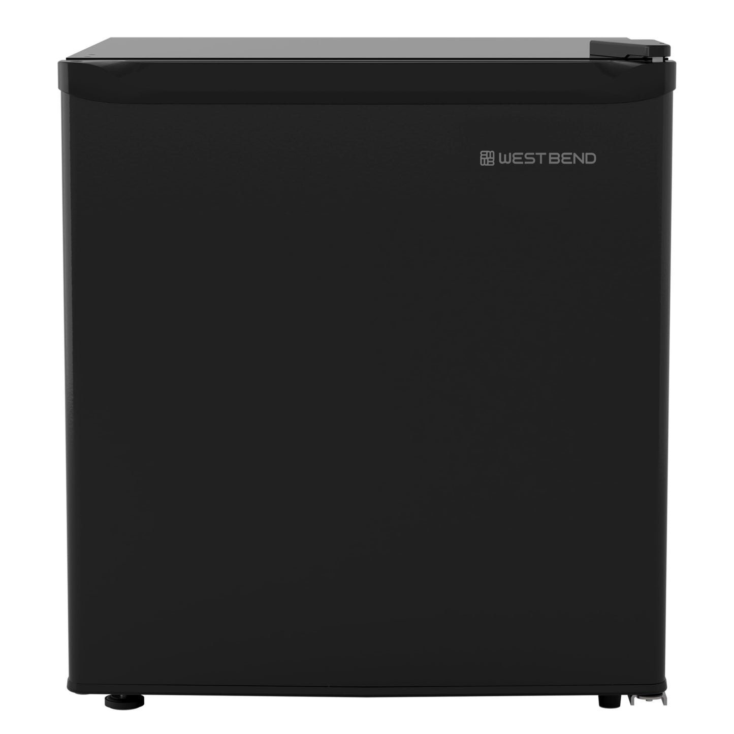 West Bend Mini Fridge Compact Refrigerator for Home Office or Dorm, Auto Defrost with Reversible Door, Energy Star Rated, 1.6-Cu.Ft., Black