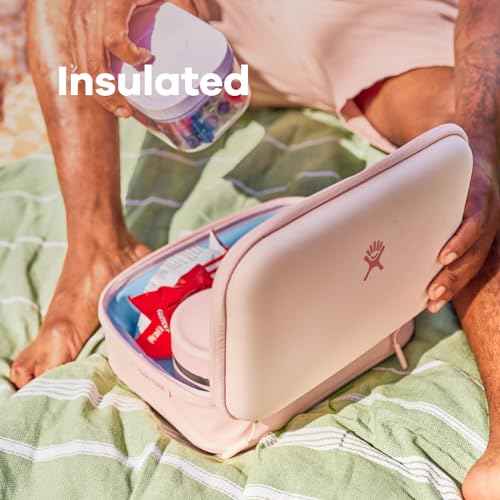 Hydro Flask Carry Out Lunch Box ? Insulated Adult Lunch Cooler for Men and Women 5 L Surf Blue