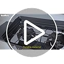 Bestfire 2 Burner Camping Stove with Windpanel& Side Shelves, Bag, Auto Ignition Button,Regulator,150,000 BTU Camping Stov...