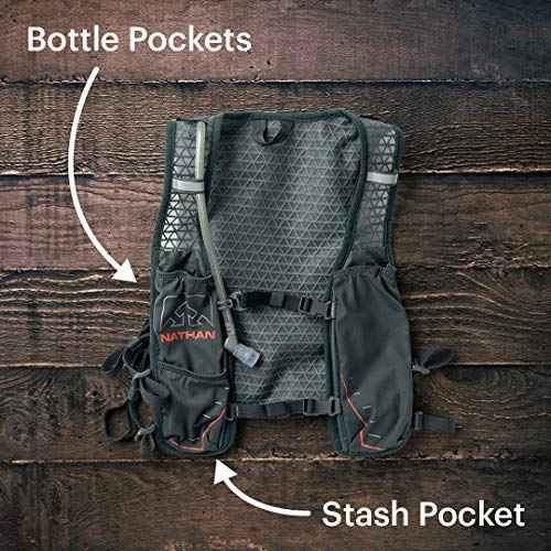 Nathan TrailMix 7L Running Vest for Men & Women, EXPANDED Sizing, 7 Liters, Hydration Vest w/ 2L Bladder Hydration Pack, Water Backpack for Hiking, Running, Walking, Marathon, Race