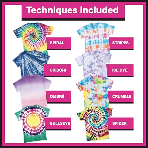Tulip One-Step Tie-Dye Party Kit, Set of 123