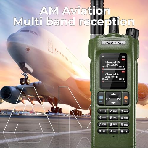 BAOFENG DM32 DM-32UV DMR Radio | Walkie Talkies Long Range | Digital Two-Way Radio | 10W High Power Ham Radio with GPS Pos...