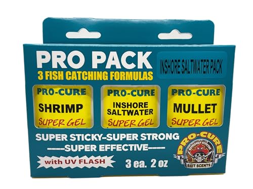 Pro Pack Inshore Saltwater for All You Saltwater Fisherman This Bait Scent Pack has it All. This Value Pack has The 3 Main...
