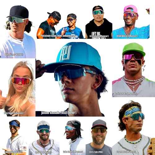 Velo Shades – Changeup – Baseball/Softball Sunglasses – By Jax at The Bullpen Training (Gen2, Cotton Candy, Sml Adlt/Youth)