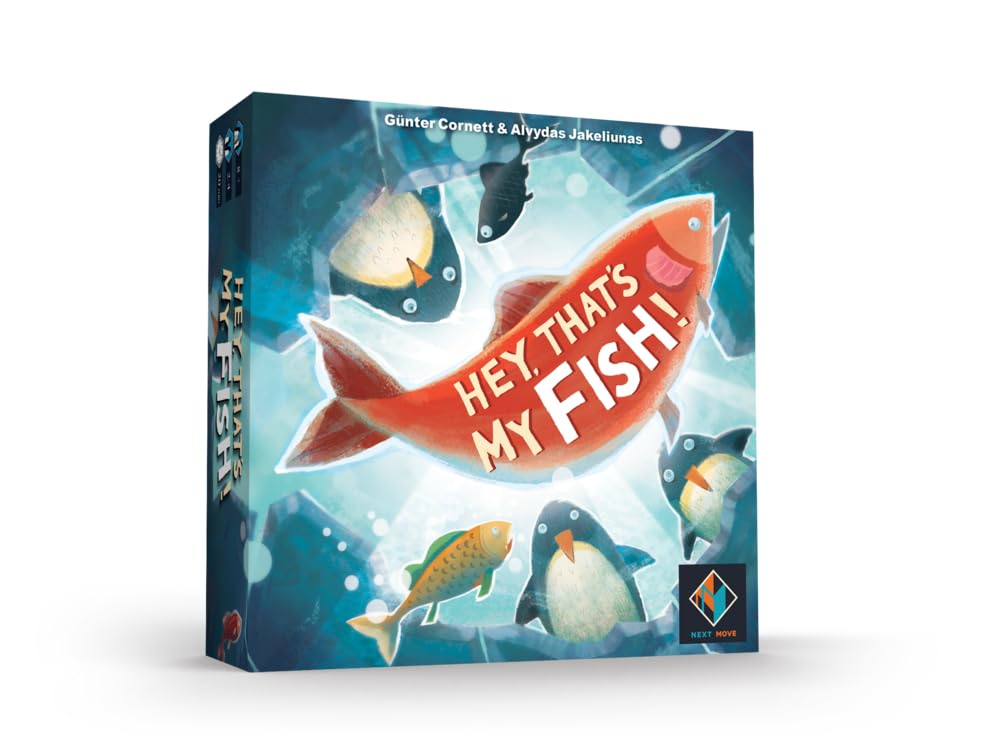 Hey, That's My Fish! Board Game - A Strategic Penguin Fishing Adventure Game, Fun Family Game for Kids and Adults, Ages ...