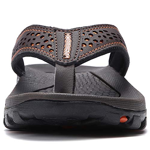 GUBARUN Mens Sport Flip Flops Comfort Casual Thong Sandals Outdoor