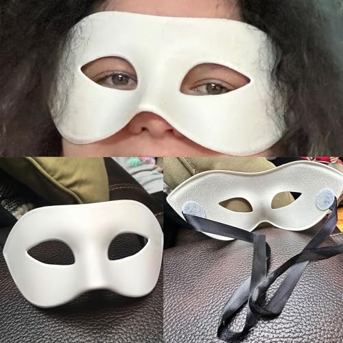 Liatunou Men's Masquerade Mask Half Face Mask for Ball Proms and Halloween