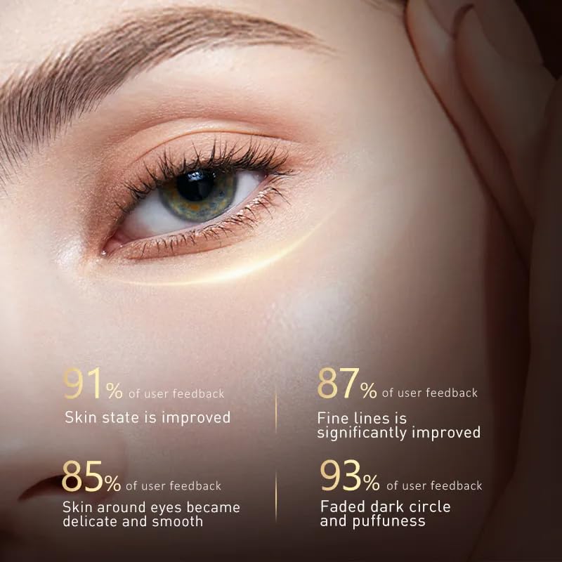 Eye Cream, Caffeine Under Eye Cream,Caffeine Eye Cream For Puffiness And Bags Under Eyes, Eye Bag Cream Reduces Under,Smooth & Firm Eye Skin 2pcs*