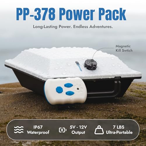 Bixpy K-1 Outboard Motor Kit – Includes K1 Kayak Motor, Wireless Remote & Quick- Release Mount | Ultra-Light Kayak Motor f...