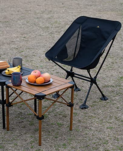 iClimb 1 Hooded 3M Thinsulate Insulation Warm Blanket and 1 Lightweight Stable Table, Ultralight Compact for Adults Outdoo...
