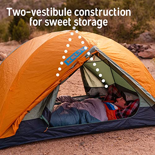 Kelty Wireless Freestanding Camping Tent, 2 4 or 6 Person Size, Huge Interior and Peak Height, Intuitive + Easy to Pitch, ...