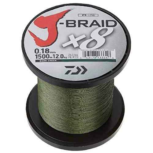 Daiwa J-Braid x4 Filler Spool, Bulk
