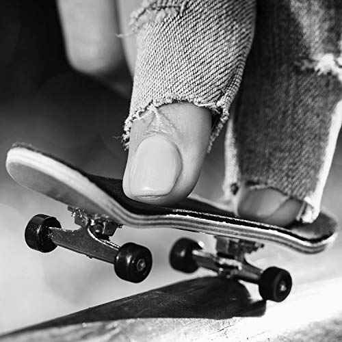 Sumind 18 Pcs Mini Finger Toys Set Includes Finger Skateboards, Bikes, Mini Scooters and Matched Wheels and Tools Accessories Fingertip Movement Educational Toys for Christmas Kids Gifts Party Favors