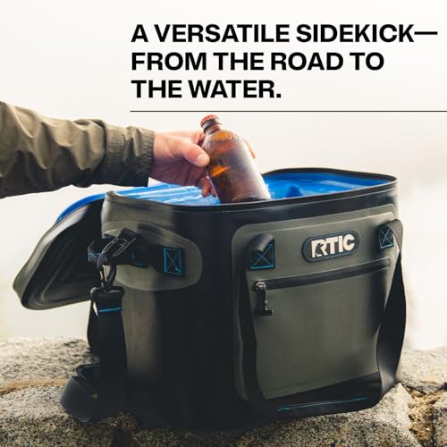 RTIC Ultra-Tough Soft Cooler 30 Can, Insulated Bag Portable Ice Chest Box for Lunch, Beach, Drink, Beverage, Travel, Campi...