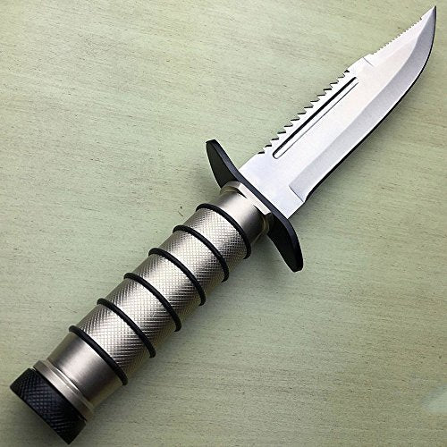Snake Eye Tactical 10" TACTICAL SURVIVAL Rambo Hunting FIXED BLADE KNIFE Army With SHEATH