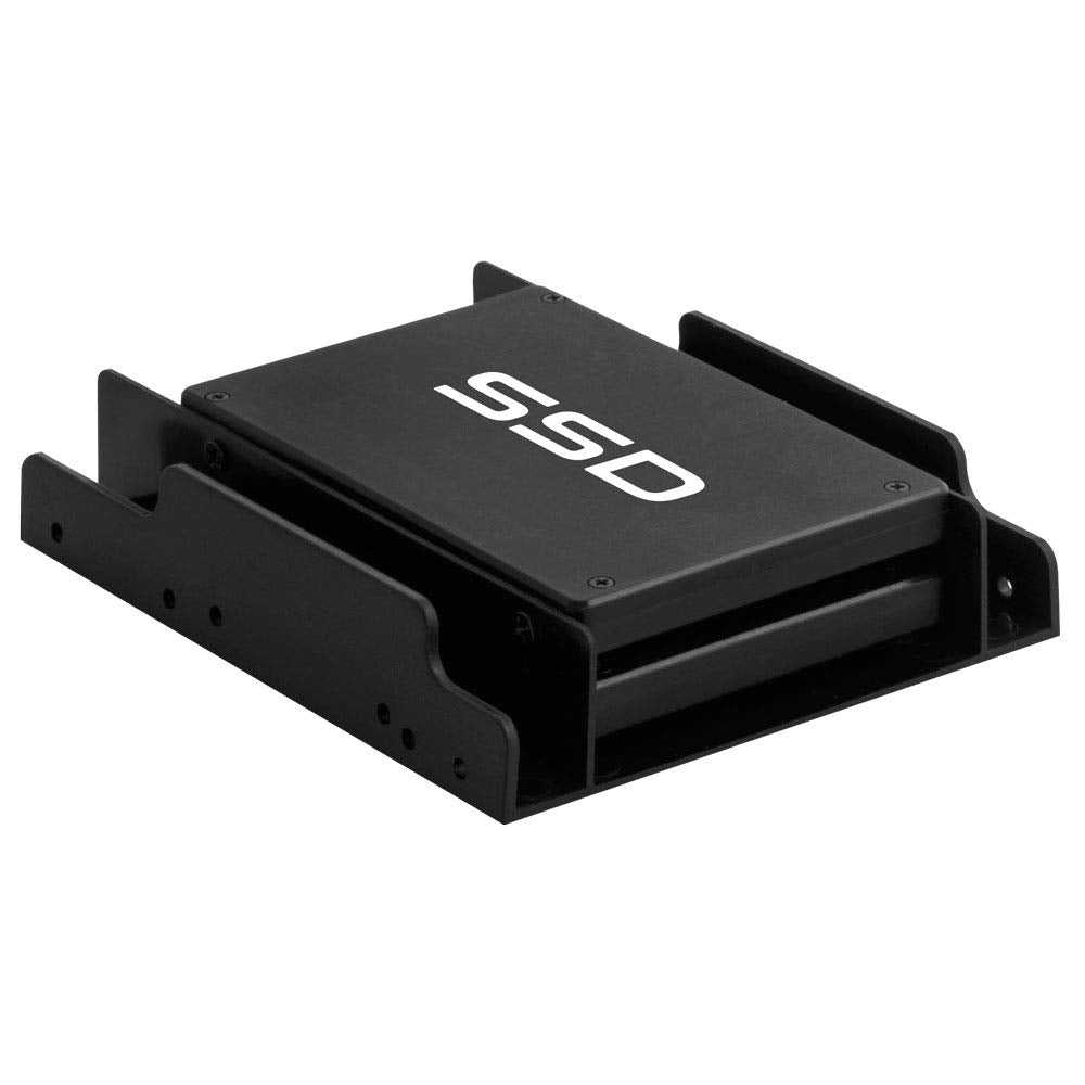 Kingwin Ssd Hard Drive Mounting Kit Internal, Convert Any 2 X 2.5    Solid State Drive/Hdd Into A 3.5 Inch Drive Bay. Mounting S
