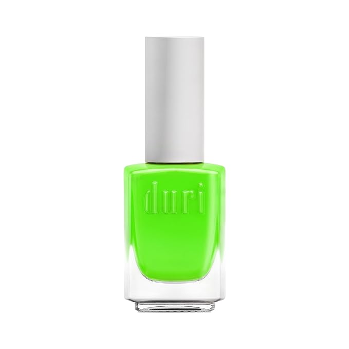 duri 646N NYC Apple Envy, Neon Green Nail Polish, Matte Finish, Quick Drying, 0.45 Fl Oz