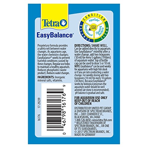 Tetra EasyBalance 8.45 Ounces, Weekly Freshwater Aquarium Water Conditioner (16177)
