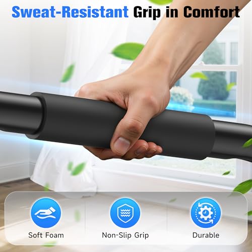 Sportsroyals Adjustable Dip Bar Station, Heavy Duty Parallette & Parallel Bars, 400LBS Stable Dip Stands for Home Gym, Cal...