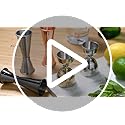 Viski Copper Bartender Kit 4pcs Set | Drink Mixers for Cocktails Gift Essentials: Mixing Glass, Hawthorne Strainer, Japane...