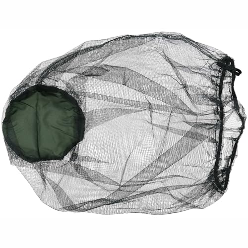 Premium Mosquito Head Net with Drawstring - Extra Fine Mesh & Breathable Design for Camping, Hiking, Fishing | Adjustable ...
