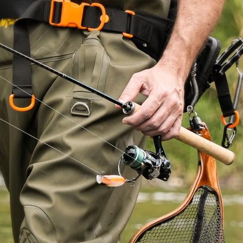 Spinning Fishing Combo-HANDING M1 Elite Spinning Reel Size 1000 and Magic L 6' Trout Fishing Rod