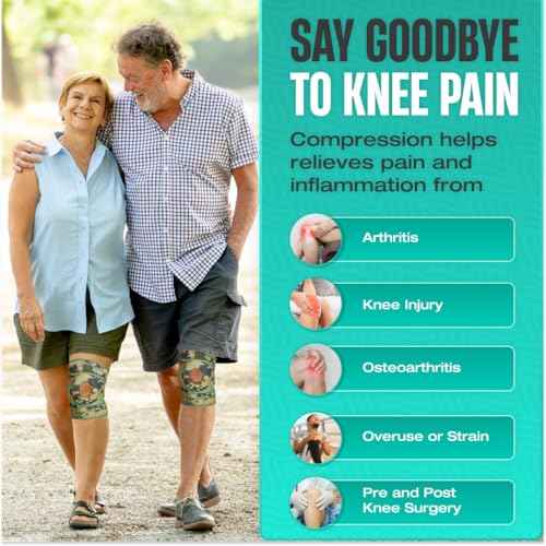 MODVEL ELITE Knee Brace for Women & Men with Side Stabilizers, Patella Gel Pads Brace for Meniscus Tear for Maximum Knee Pain Support - ACL Knee Braces for Running, Workout, Arthritis & Joint Recovery