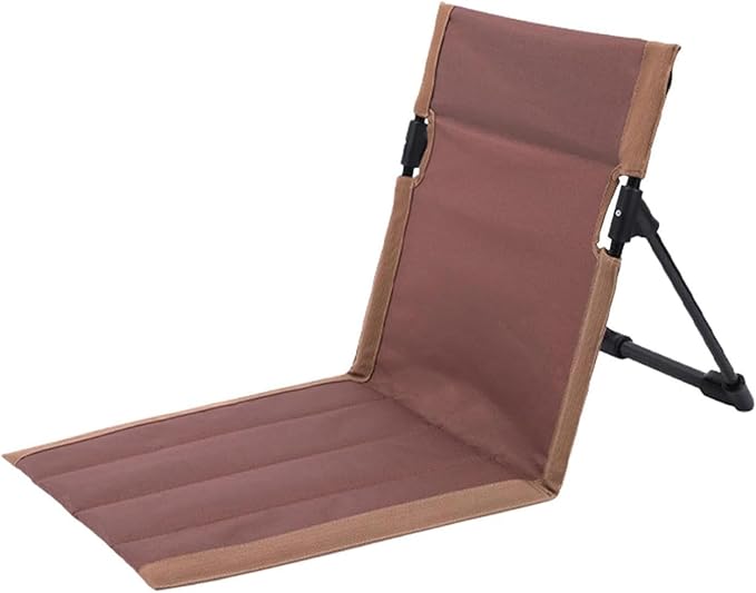 JQlabeit Ultra-Light Folding Camping Chair with Backrest,Outdoors Relaxing Floor Seat for SwimmingPool Beach Lawn Picnic R...