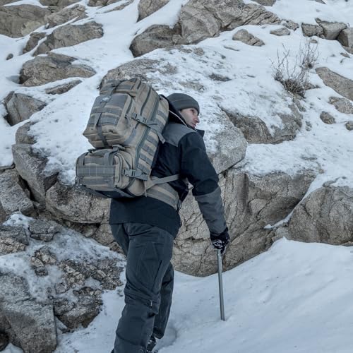 MAXPEDITION Gyrfalcon Backpack (Khaki-Foliage) 36L Tactical Backpack with Detachable Waist Pack, MOLLE Internal Frame Ruck...