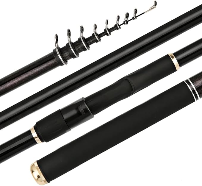5JJJLOOOPP Stream Rod Ultralight carp Rod Telescopic Fishing Rod Casting Rod Fishing Rod 3.6m -7.2m Carbon Fiber Fishing R...