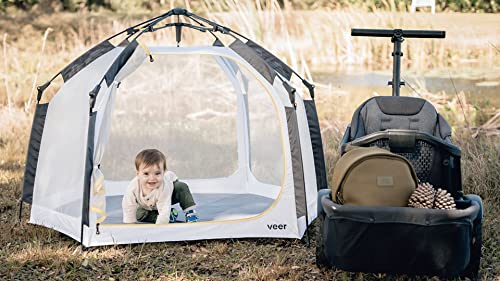 Veer Basecamp | JPMA Certified Portable Pop Up Play Yard/Play Pen for Babies, Toddlers and Kids | Indoor and Outdoor Use |...