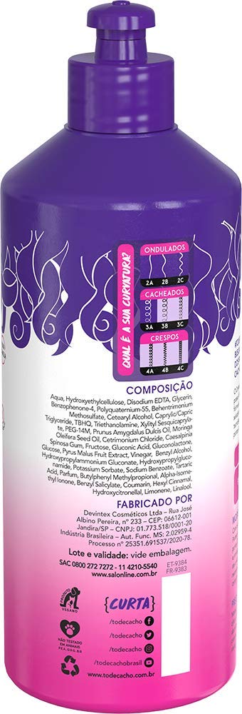 Salon Line Linha Tratamento (#ToDeCacho) Creme De Pentear Que Tal? Cachos Dos Sonhos 500 Ml Treatment (#IHaveCurls) Collection -