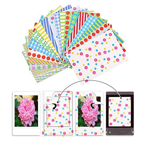 Sunmns 6 In 1 Colorful Bundle Kit Accessories Compatible With Fujifilm Instax Mini 12 11 9 8 90 70 Camera, Accessory Include Fil