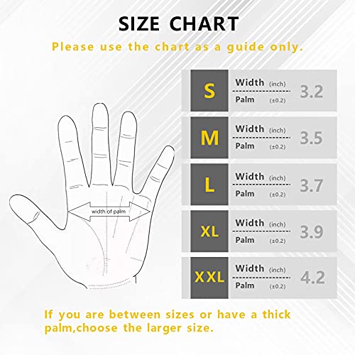LOCCEF 2 Pairs Winter Work Gloves for Men and Women, Freezer Gloves for Work Below Zero, Thermal Insulated, Super Grip
