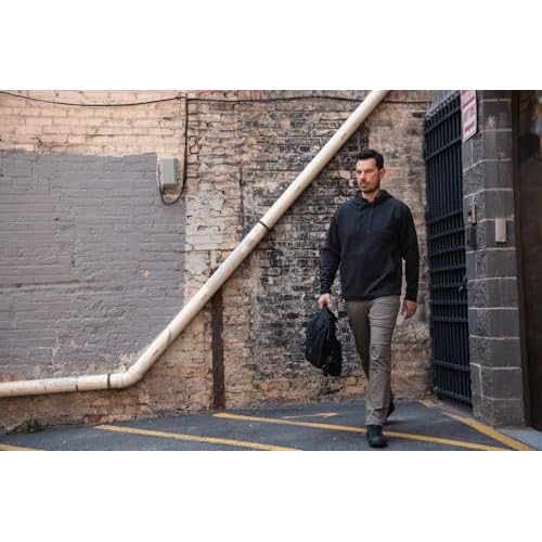Vertx Delta LT Mens Stretch Tactical Pants with 14 Pockets, Lightweight Outdoor Pants, EDC Work Hiking Gear, Athletic-Fit