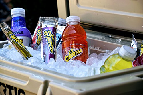 Sqwincher Activity Drink Bottles | Orange Flavored | Low Calorie | Low Sodium | Ready-To-Drink| Electrolyte Replenishment ...