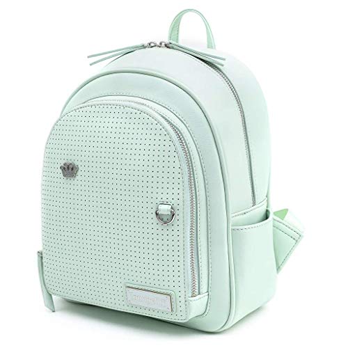 Loungefly Mint Pin Trader Faux-Leather Mini Backpack