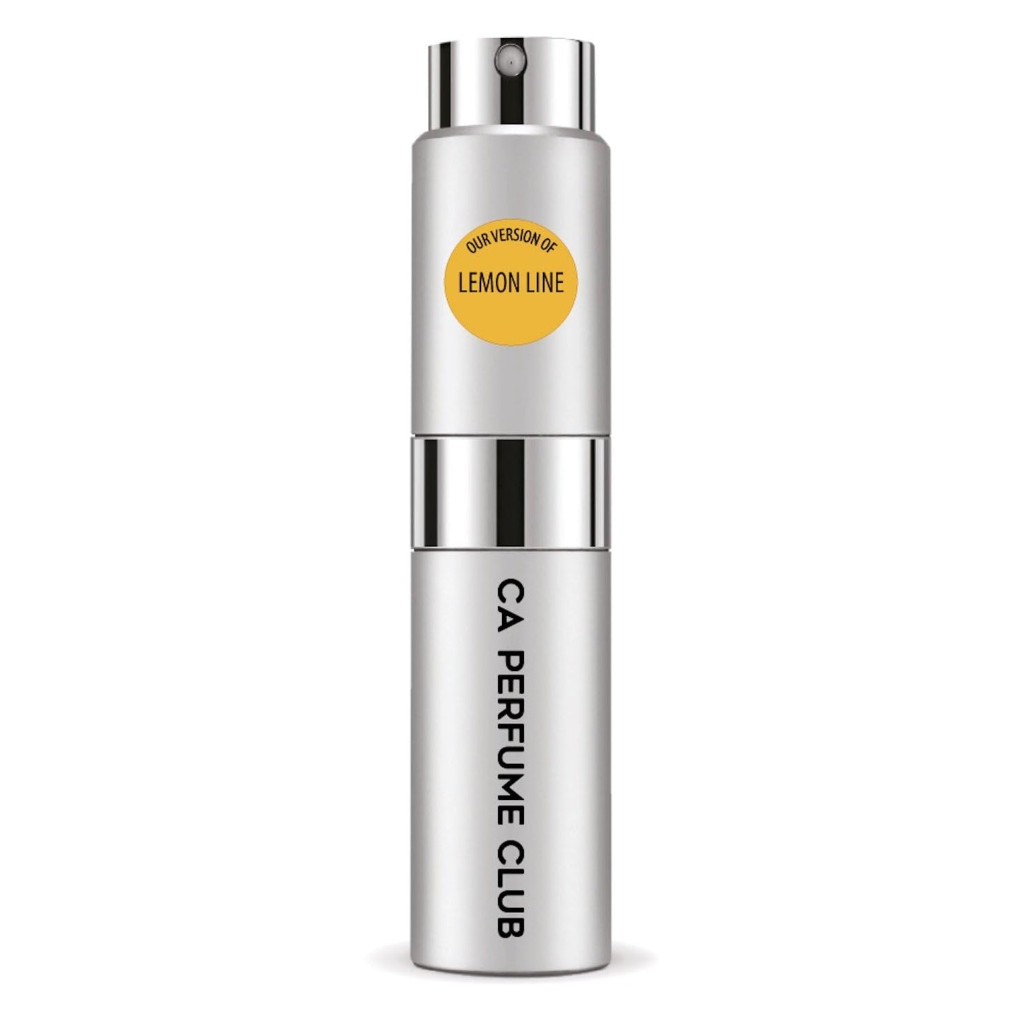 CA Perfume Impression of Lemon Line for Women and Men Citrus Aromatic Scent Long Lasting Unisex Fragrance Eau De Parfum Travel Size Refillable Atomizer Spray 0.27 Fl Oz 8ml