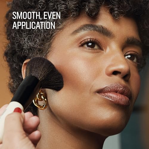 Bobbi Brown Cheek & Powder Brush | Multi-Purpose Brushes for Blending Blush, Bronzer or Powder for Seamless Application
