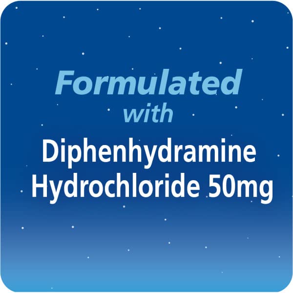 Nytol Nighttime Sleep Aid Quick Caps with Diphenhydramine HCl 25 mg, 32 Caplets (Pack of 1)