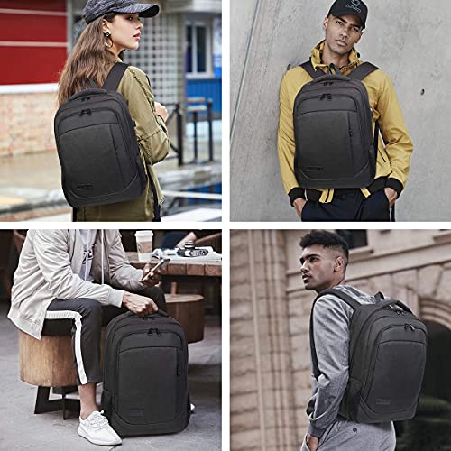 Monsdle Travel Laptop Backpack Anti Theft Backpacks with USB Charging Port, Travel Business Work Bag 15.6 Inch College Com...