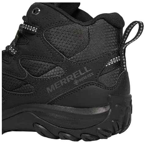 Merrell J500203 Mens Boots West Rim Sport Mid GTX Black/Black US Size 10